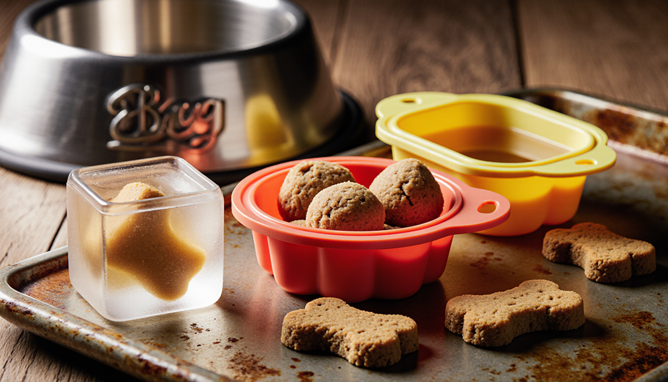 Τρεις σπιτικές λιχουδιές σκύλου με bone broth – παγάκια, ζελεδάκια και μπισκότα